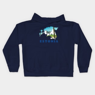 Estonia Kids Hoodie